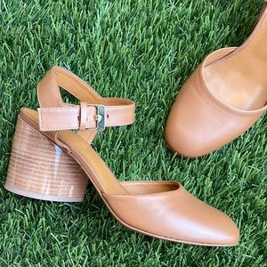 Clergerie Paris LT brown block heels - 38 1/2 (8.5)